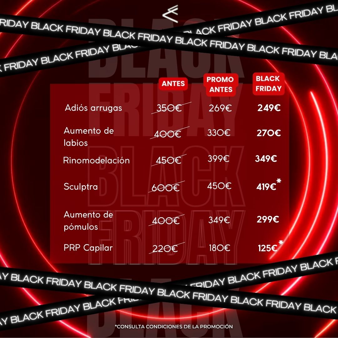 Black friday en medicina estética Sevilla